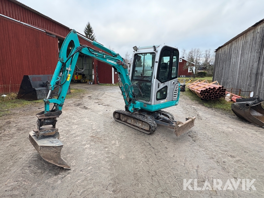 Minigrävare Sunward SWE17B