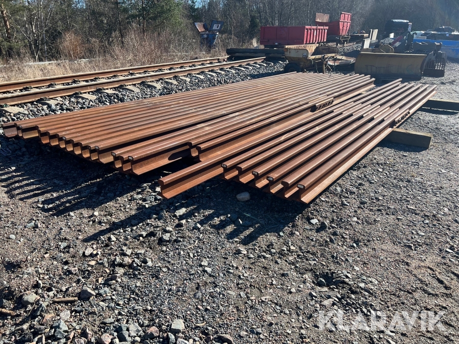 Järnvägsräls 6-håls isolerskarvar