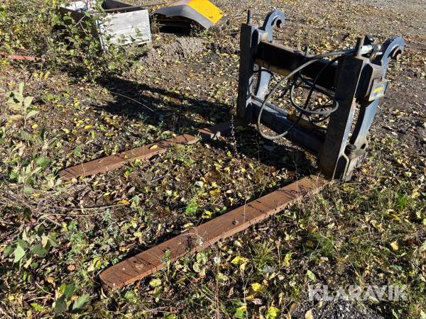 Hydrauliska pallgafflar Drivex GHH1200-BM med Fasterkoppling