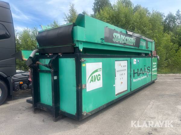 Stjärnsikt HAAS HSS 6000 på lastväxlarram