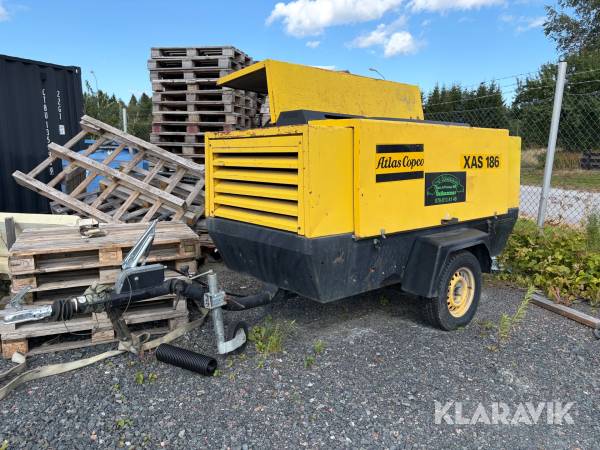 Kompressor Atlas Copco XAS 186