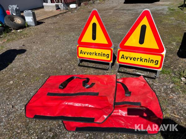 Skyltar för avverkning Skogma 2st