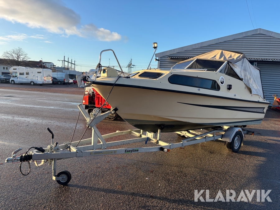 Motorbåt Shetland 570 Mercury 80hk & trailer