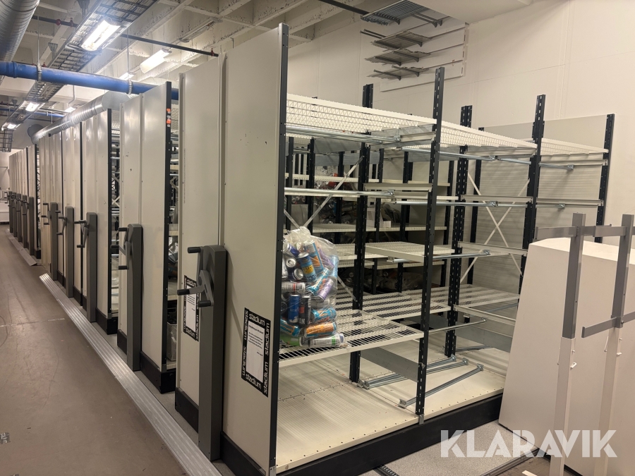 Hyllsystem / kompakthyllor Bruynzeel Compactus