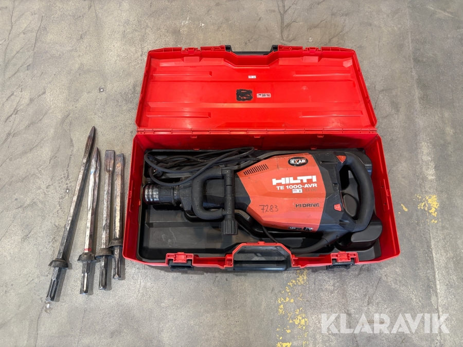 Bilningsmaskin Hilti TE 1000 AVR