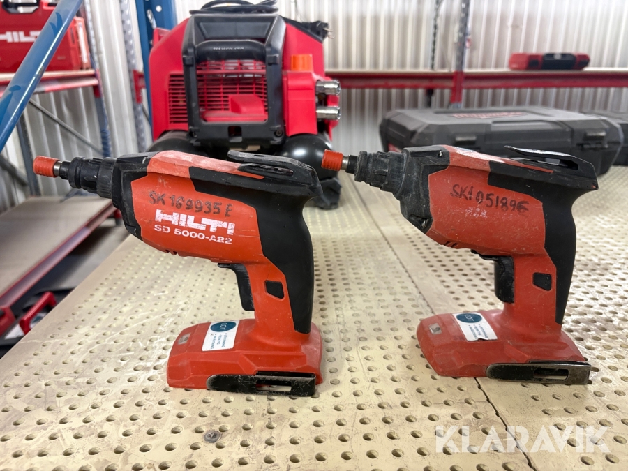 Automatskruvdragare Hilti SD 5000 -A22 2st