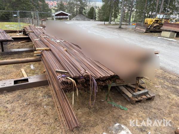 Armeringsjärn 12mm, 12m, 11ton