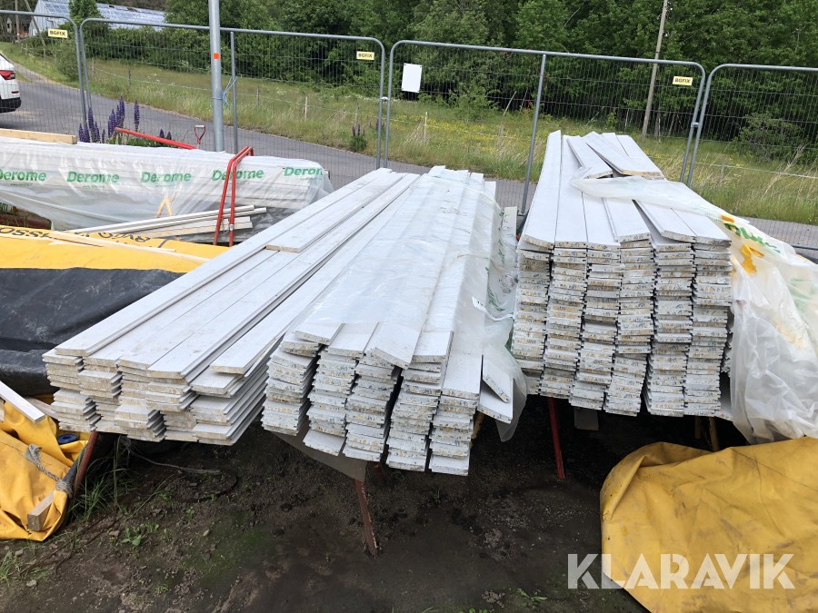 Fasadbrädor samt Läkt 