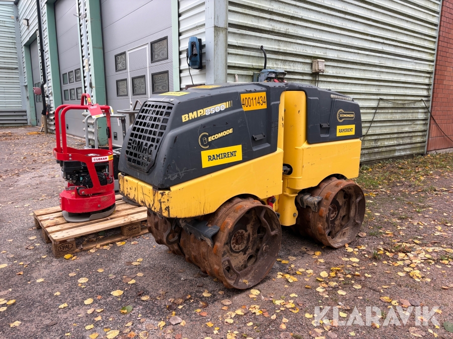 Rörgrävsvält Bomag BMP8500