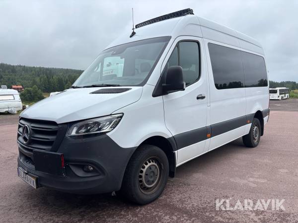 Färdtjänstbuss Mercedes Sprinter 319CDI Tourer med ramp
