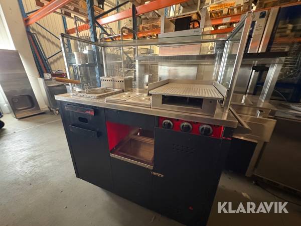 Grillvagn för gasolgrill