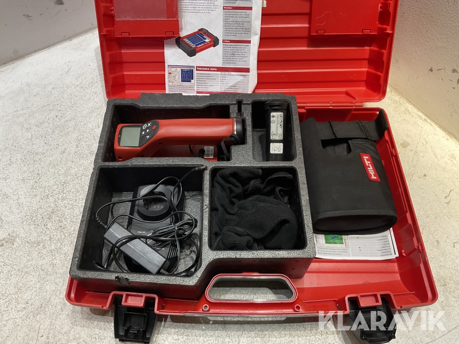 Armeringsdetektering i betong Hilti PS 200 S