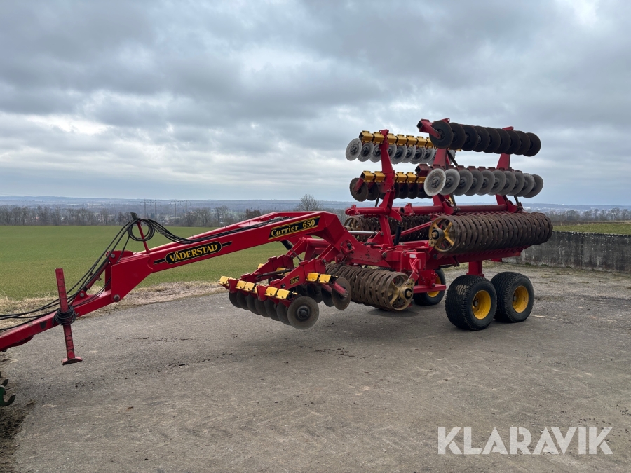 Tallrikskultivator Väderstad Carrier 650