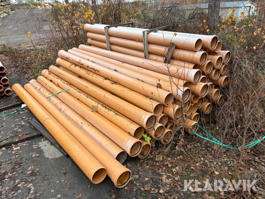 Markrör Kaczmarek SN8 PVC 160 x 4,7 x 3000 mm 53 st