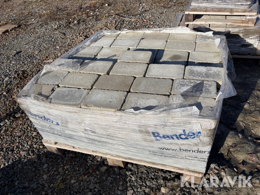 Marksten Benders Labyrint antik Grå 210 x 140 x 50 mm ca 20 m2 2 pall