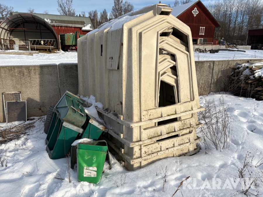 Kalvhyddor Calf-tel 5st med tillbehör