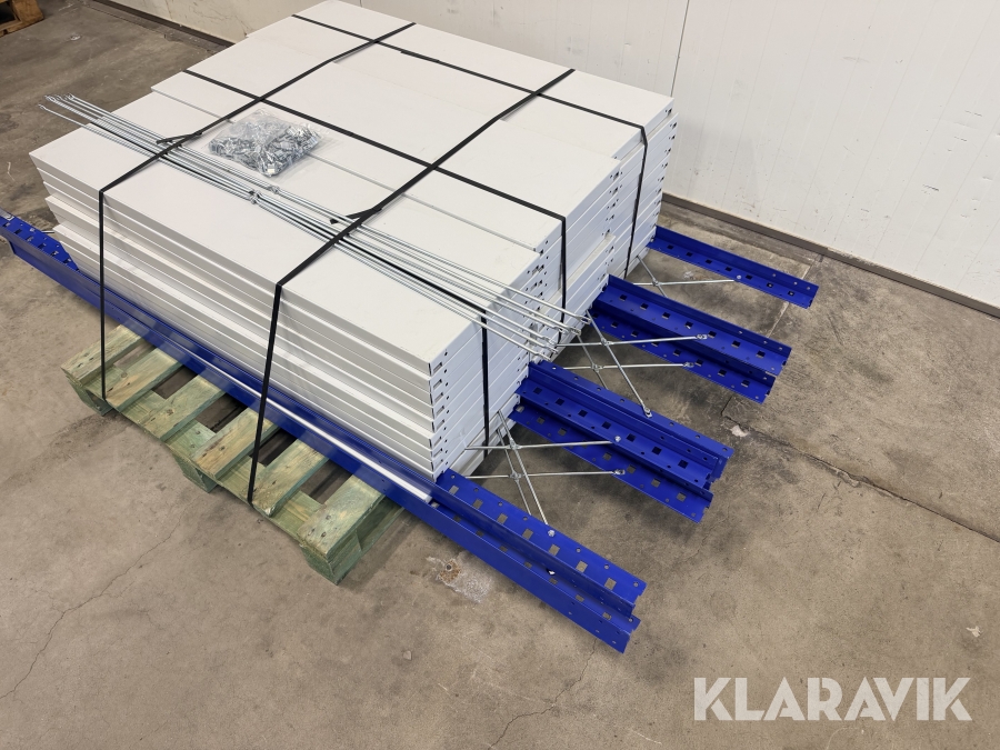 Hyllställ / Lagerhylla 4 sektioner