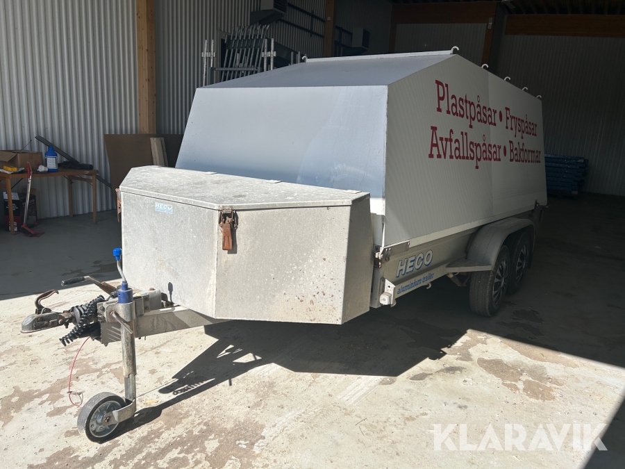 Personbilssläp Heco 2000 BSX