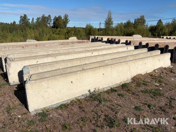 Betongbarriärer 6m 5st
