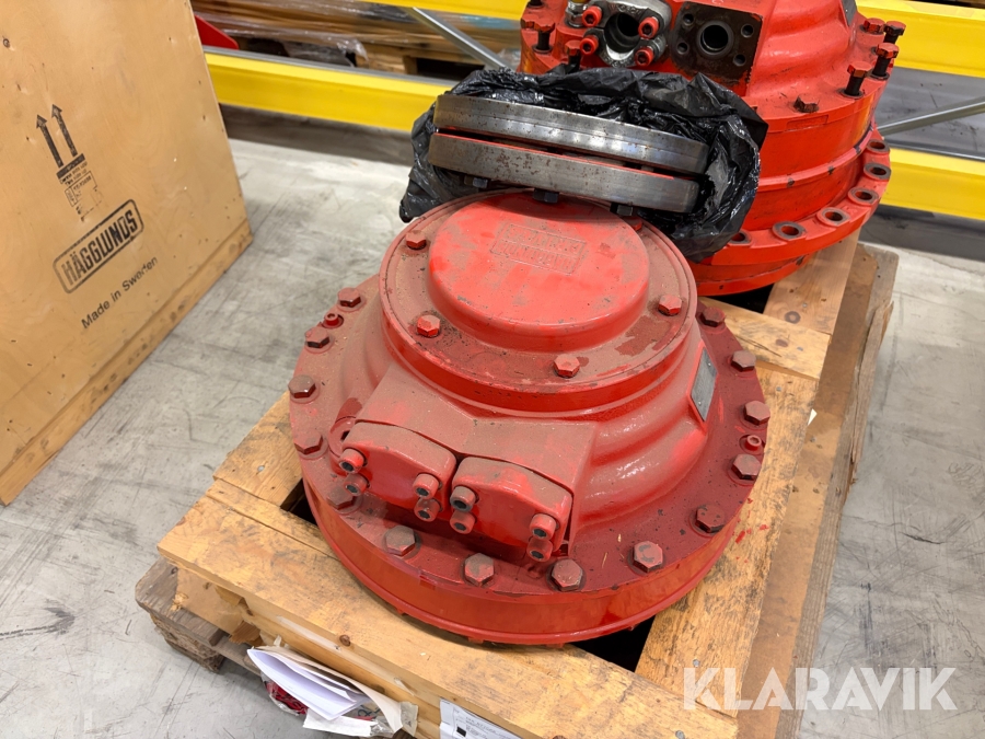 Hydraulisk motor till krossanläggning Hägglunds