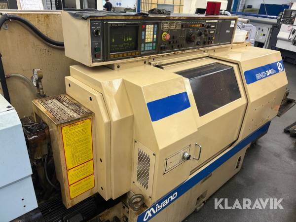 Svarv Miyano BND-345 med magasin