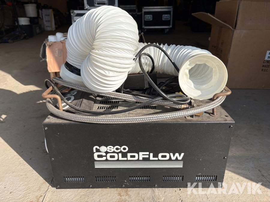 Lågdimma-maskin Rosco Coldflow för scen