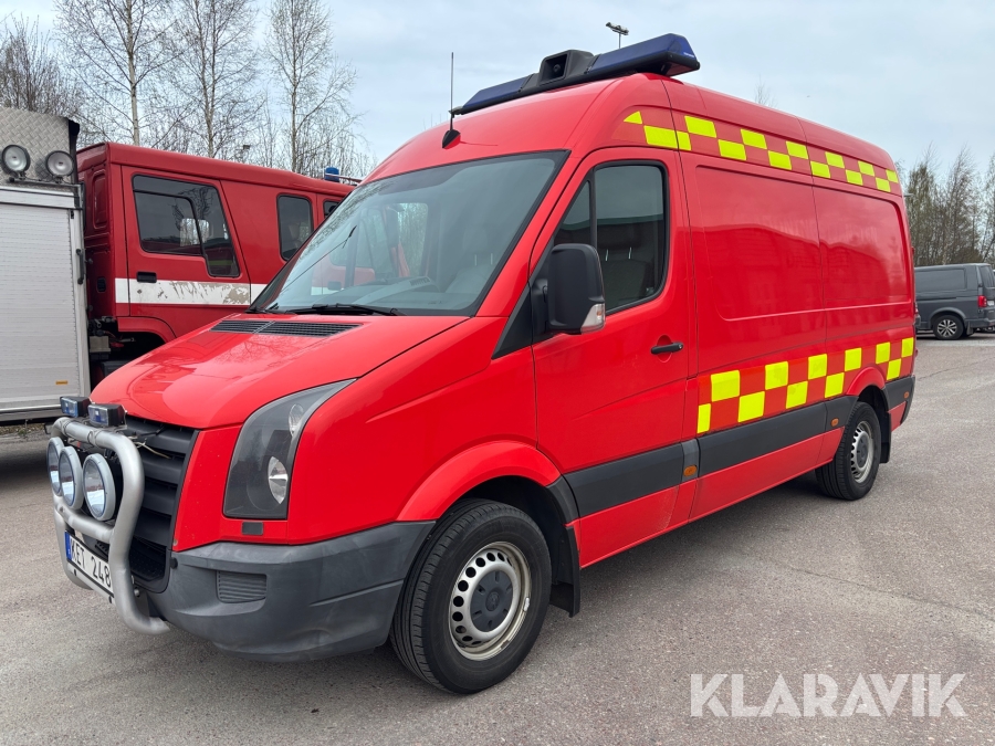 Utryckningsbil Volkswagen Crafter