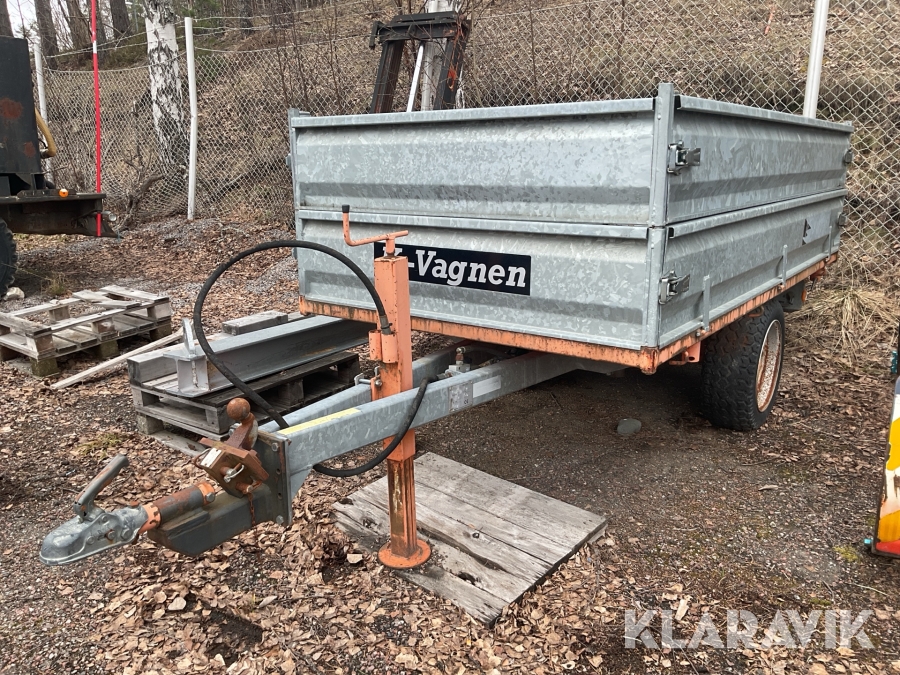 Tippvagn K-Vagnen 1600 HT3