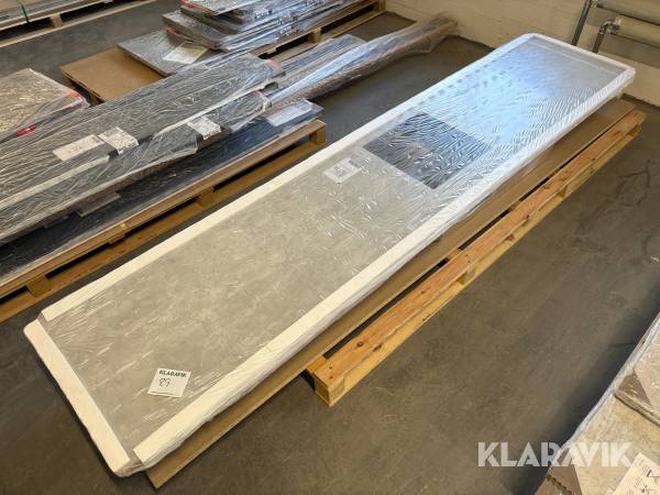 Bänkskiva med nedsänkt ho Marbodal 1st pall