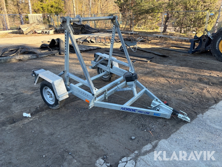 Kabelvagn Nordic Trumvagn 1350