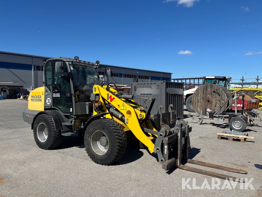 Hjullastare Wacker Neuson WL70 med redskap