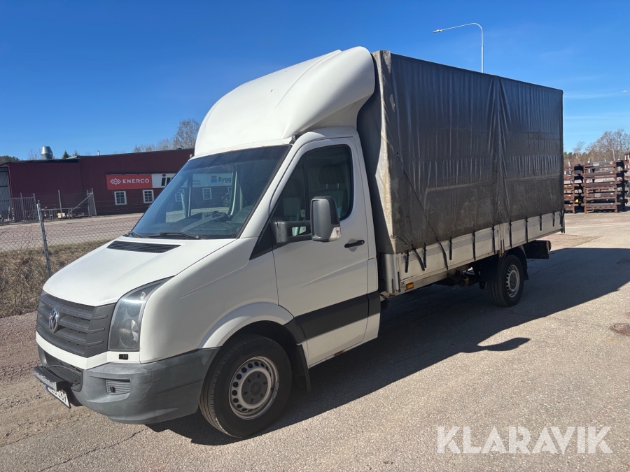 Flakbil Volkswagen Crafter 2.0 TDI med kapell