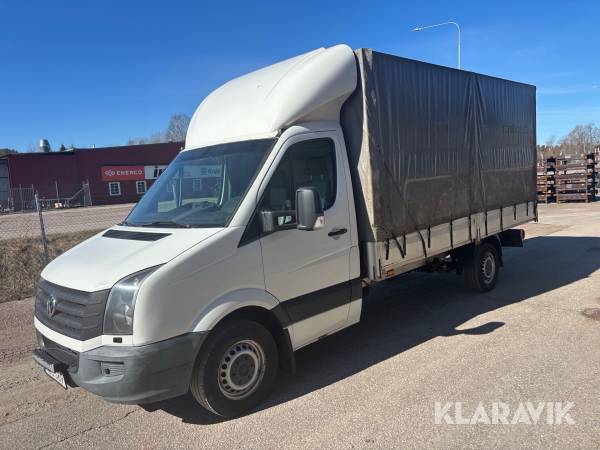 Flakbil Volkswagen Crafter 2.0 TDI med kapell