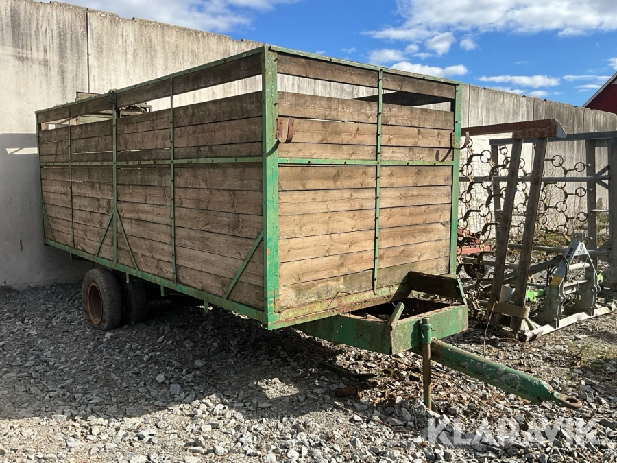 Djurtransportvagn / kreaturkärra