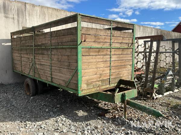 Djurtransportvagn / kreaturkärra