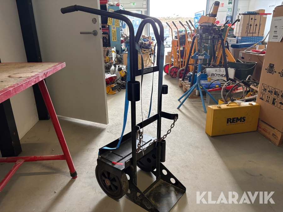 Svetskärra för flaska och svets