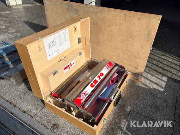 Tapetmaskin Tapo Fix CB 70 med bord