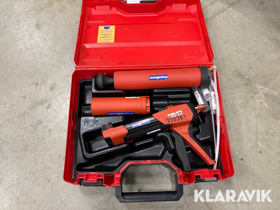 Injekteringspistol Hilti HDM 330
