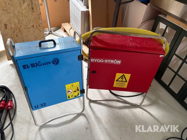 Byggcentraler El-Björn, Malmberg U32, ZSF25/311-2 med 3-faskablar och överkörningsskydd.