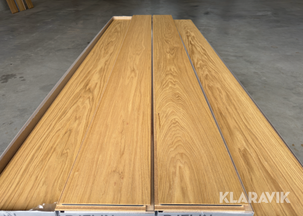 Ekgolv Woodura, 5-G klickgolv, 1-stav ,174 kvm, Natural Oak, 1-Stav, XL (Select)