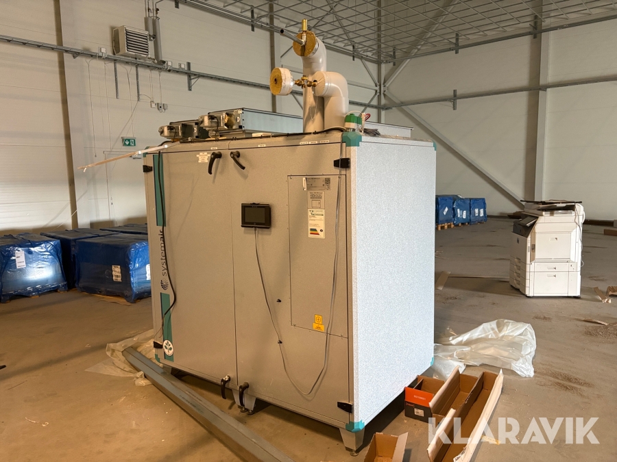 Ventilationsaggregat Systemair Toppexpert TR09HWH-R-CAV