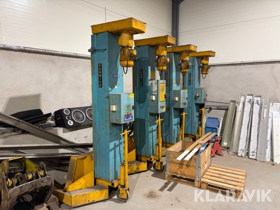 Enpelarlyft Fenwick 4 st