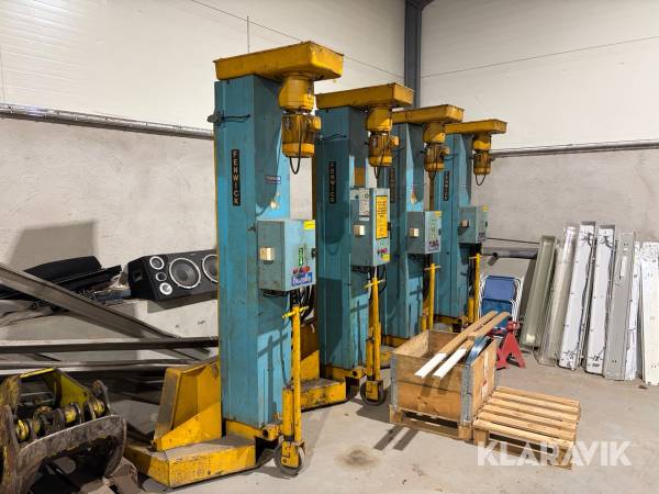 Enpelarlyft Fenwick 4 st