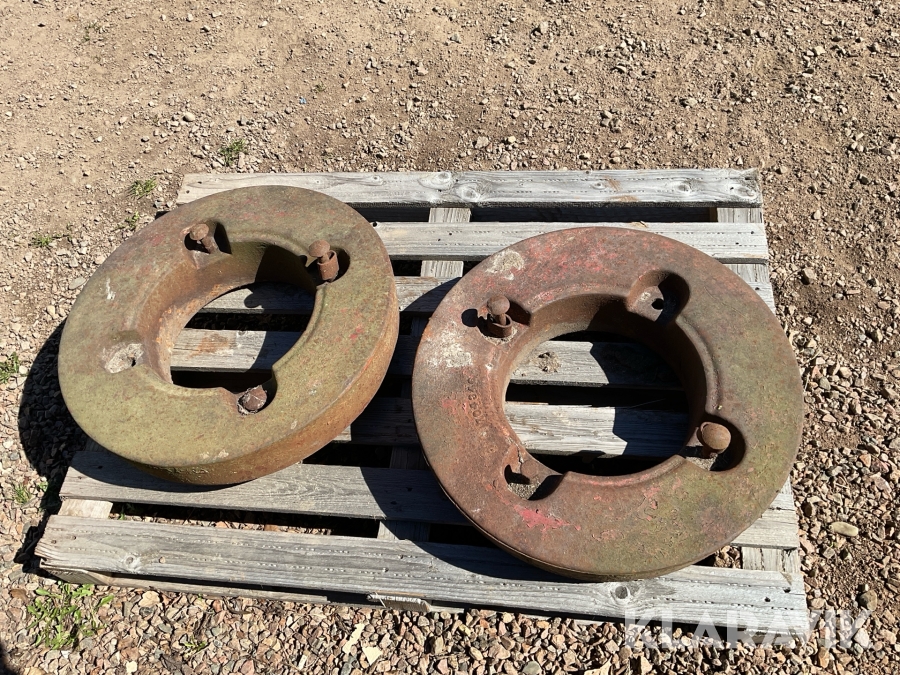 Hjulvikter Volvo BM 2st