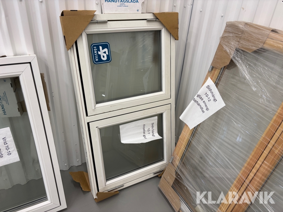 Fönster SP sidohängt 12x7 frostatglas