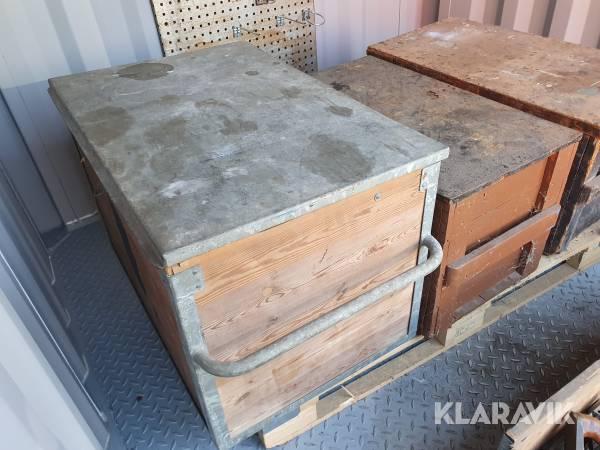 Verktygslådor 2 st