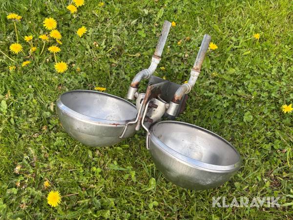 Vattenkoppar rostfria 8st