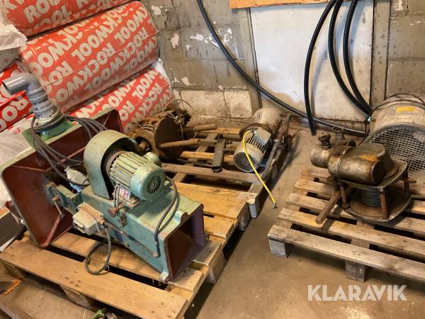 Luftvajerspel/tryckluftsutrustning Atlas Copco