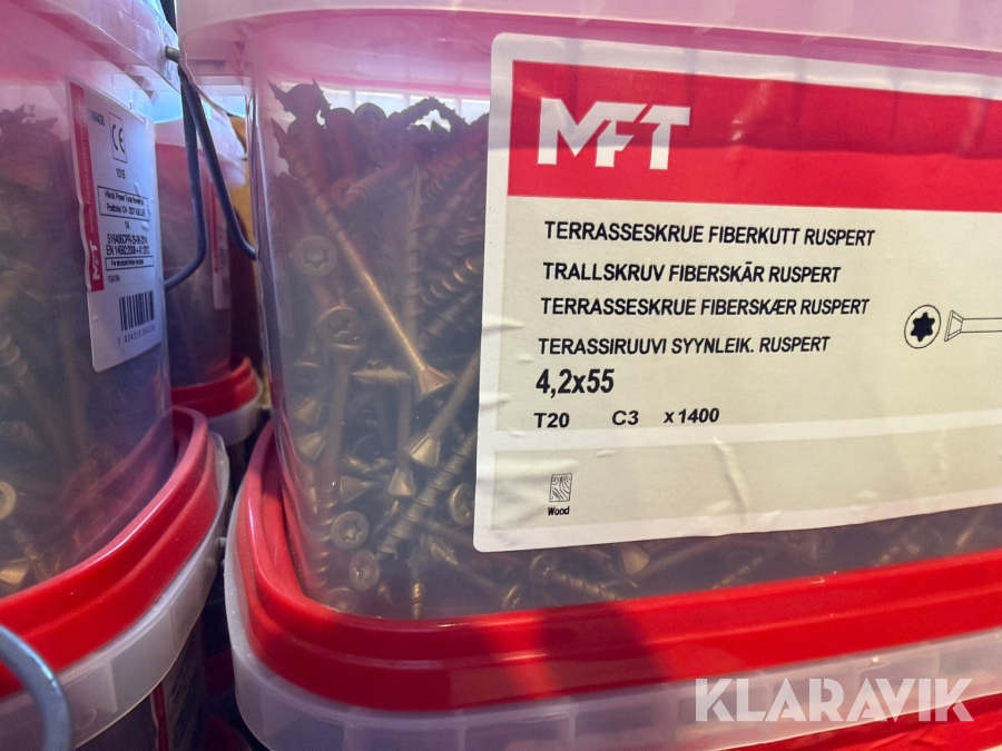 Trallskruv MFT 4,2x55 C3, Sala, Klaravik auktioner