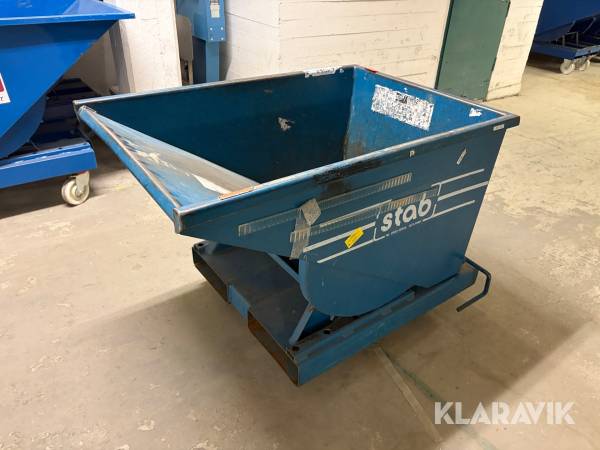 Tippcontainer Stab